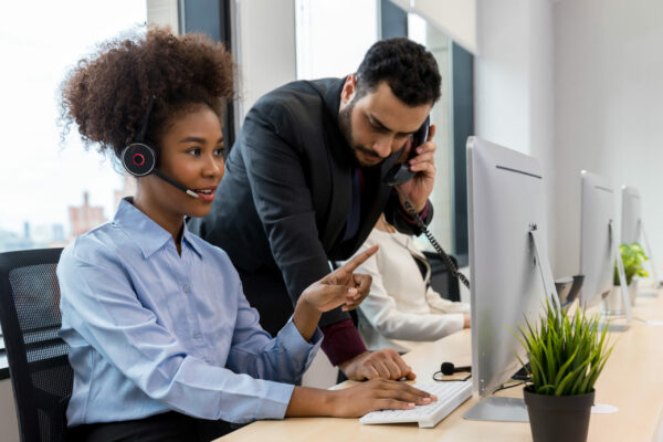 call-center-business-woman-talking-on-headset-2024-07-24-18-44-41-utc call-center-business-woman-talking-on-headset-2024-07-24-18-44-41-utc